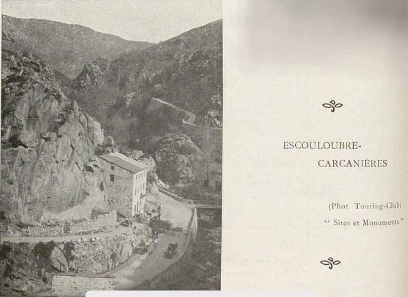 Entrée d'Escouloubre les Bains